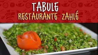 Receita de Tabule - Restaurante ZahlÃ© | Vem Cozinhar #16