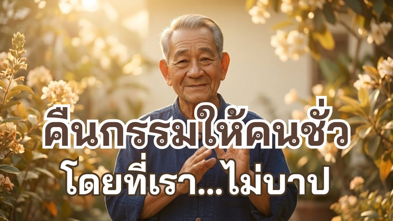 วิธีคืนกรรมให้คนทำชั่วรับไปเอง... โดยที่เราไม่บาป 