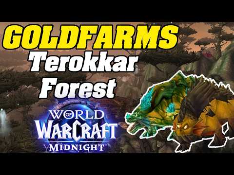 The SECRET Goldfarms Of Terokkar! Midnight WoW
