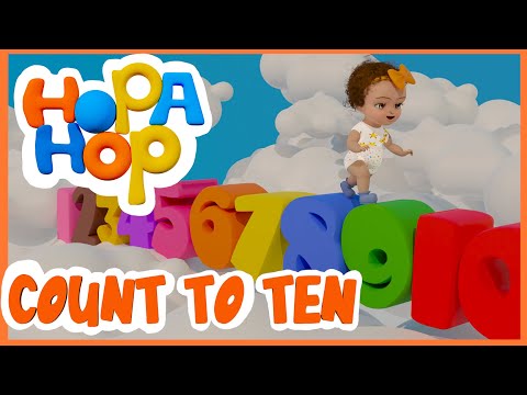 Counting From One to Ten Song – HopaHop kids song