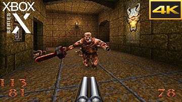 Quake Remastered (Xbox Series X) 4K/60FPS Gameplay  (Quake Enhanced)