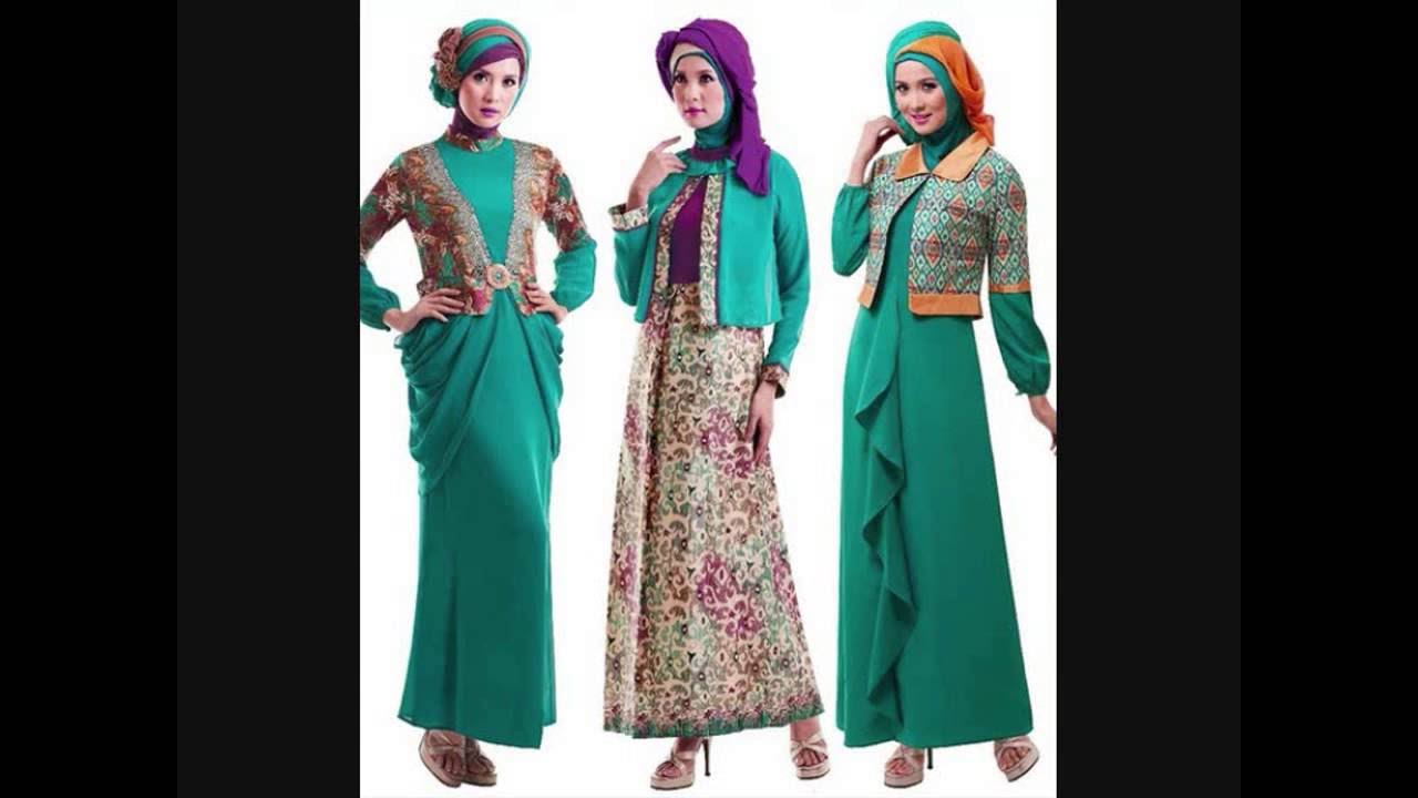  Model  Baju  Gamis Terbaru  YouTube