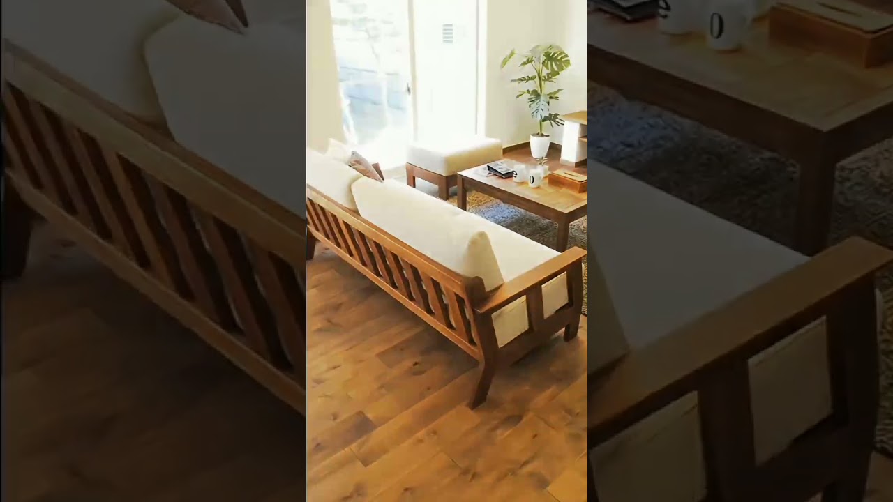 Kursi tamu minimalis kayu jati