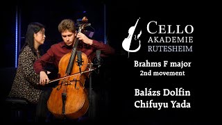 Balázs Dolfin & Chifuyu Yada - Brahms F major 2nd movement