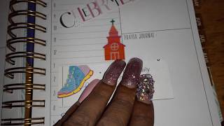 Prayerful Planner weekly spread