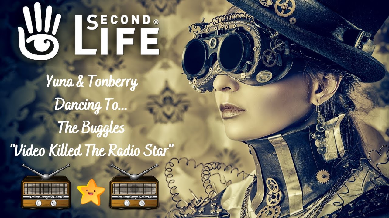 Second Life: Yuna & Tonberry Dancing To The Buggles  - "Video Killed The Radio Star"