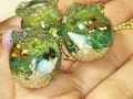 ＵVレジン モールドほぼ不使用『手のひらｱｸｱﾘｳﾑ』金魚鉢風 を作るよヾ(´▽｀*)ゝ resin