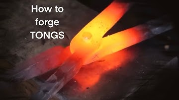 BLACKSMITHING | Easy Beginners Tongs