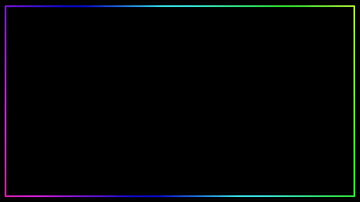 Neon border black screen template