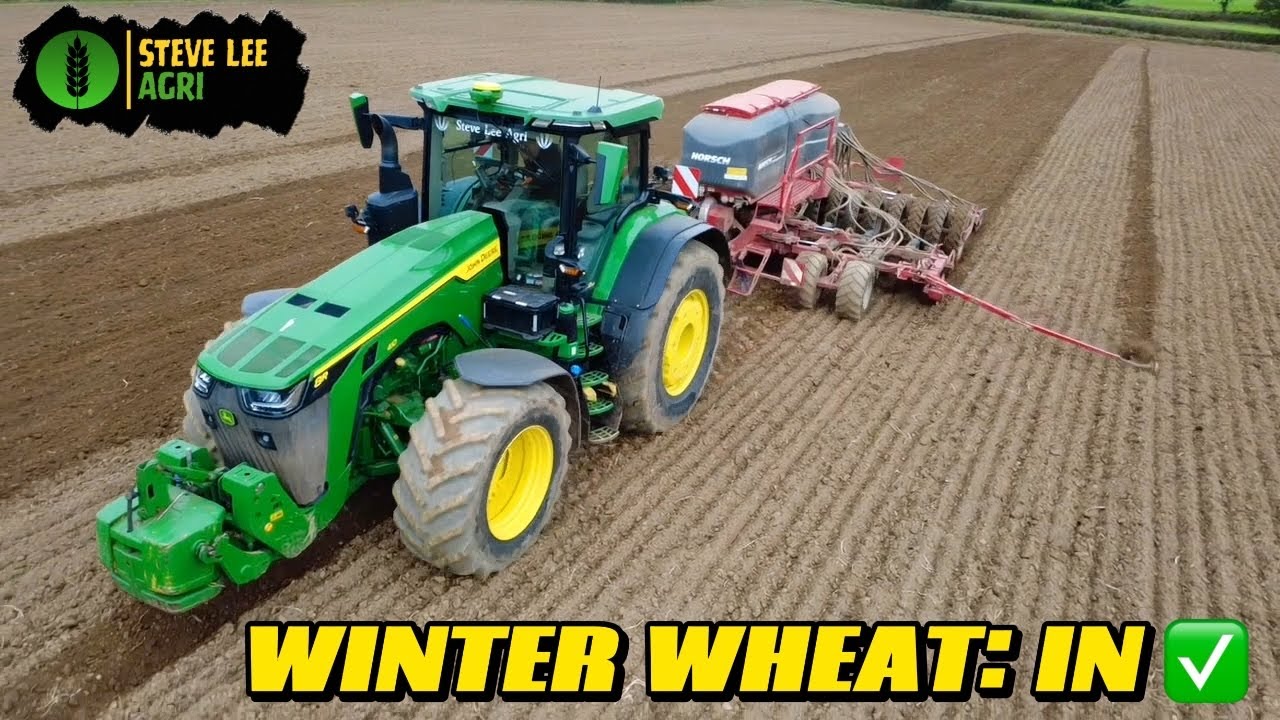 НАШ СОБСТВЕННЫЙ ПОСЕВ ПШЕНИЦЫ ЗАВЕРШЕН! НО ЕЩЁ МНОГОЕ ПРЕДСТОИТ СДЕЛАТЬ!