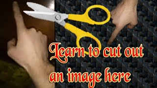 How can I cut out an image from a picture screenshot 5