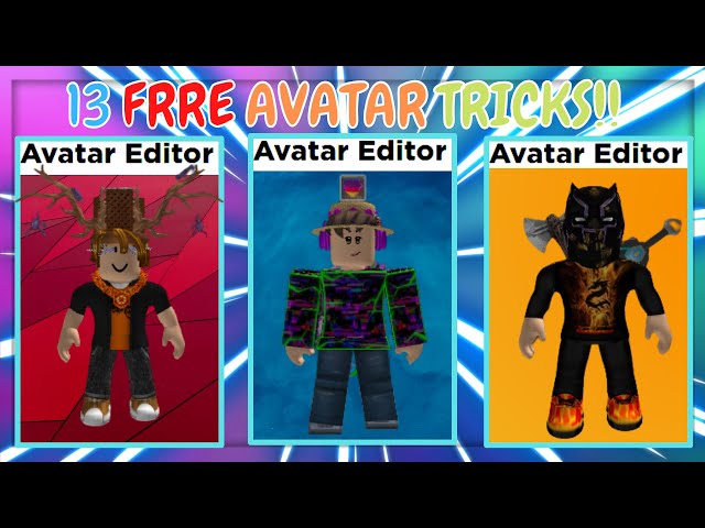 Roblox Avatar Tricks That Cost 0 Robux! 