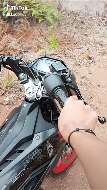 surara kenalpot racing ( helikopter ) di motor  sonic