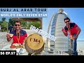 $25000 Royal Suite Tour of BURJ AL ARAB and the GOLD CAPPUCINO S06 EP.97 | MIDDLE EAST MOTORCYCLE