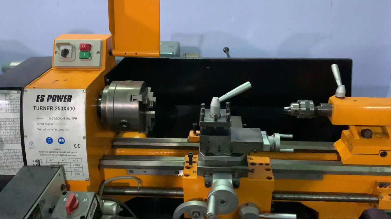 Máy tiện mini hàng bãi nội địa Nhật - youtube