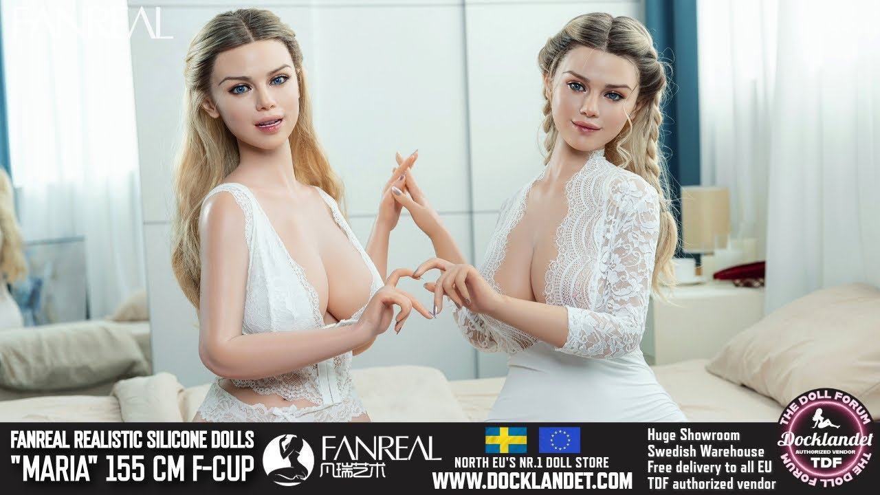 Twin Sex Doll "Maria" - 155 cm F-Cup Realistic Silicone Doll [FanReal Doll] Life Size Twin Dolls