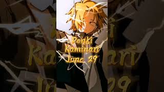 Anime Characters Birthdays in June