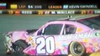 SADLER & VICKERS CRASH HARD AT CHARLOTTE 2013