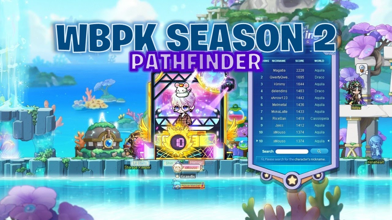 [MapleSEA | Aquila] Rank 10 Pathfinder World’s Best Punch King Season 2 ...