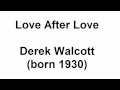 "Love After Love" by Derek Walcott (read by Tom O'Bedlam)