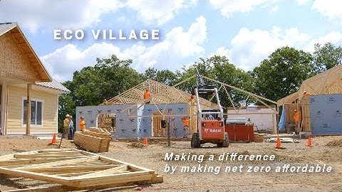 What Net Zero Means to the Eco Village Community | Andersen Windows