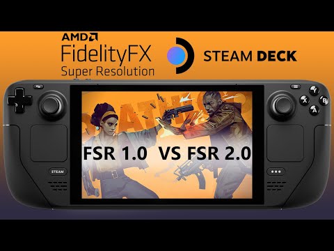 Steam Deck FSR 2.0 is IMPRESSIVE! Comparison and Analysis