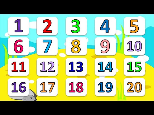 นับเลข 1-20 ภาษาอังกฤษ | Learn And Song - Youtube