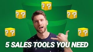 5 MUST HAVE Sales Tools You Need In Your Tech Stack As A B2B Startup