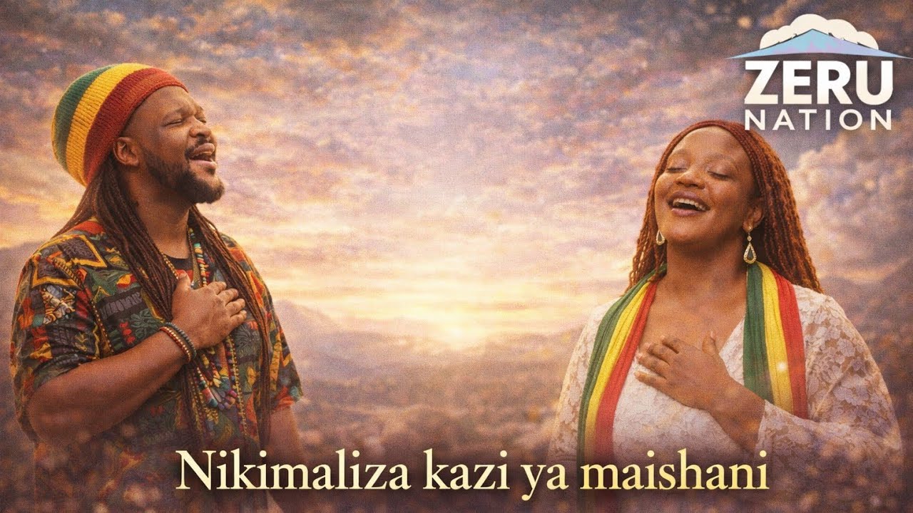 NIKIMALIZA KAZI YA MAISHANI (Nitamjua) | CALM REGGAE WORSHIP HYMN | zeru & Zara  | ZERU NATION 
