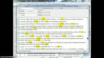 How to use E-Sword (part 2/3)