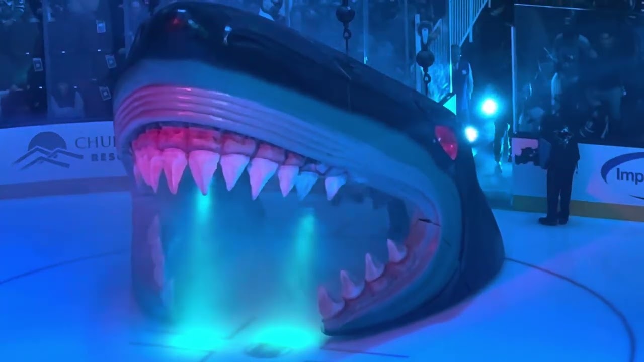 San Jose Sharks versus the Utah mammoth December 1, 2025