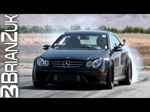 Supercharged Mercedes CLK63 AMG Black Series