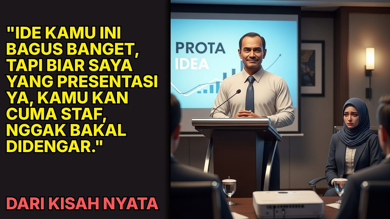 Atasan CURI IDE Proyekku Buat NAIK JABATAN, Malah MATI KUTU Pas Direksi Tanya Detail TEKNIS!