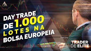 ? TRADER PROFISSIONAL OPERANDO 1.000 LOTES COM MARKET PROFILE