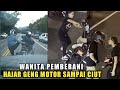 Aksi geng motor sok jagoberakhir ciut dan memalukan