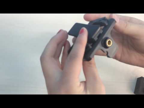 How to use the APEMAN Action Camera Accessories-clip 