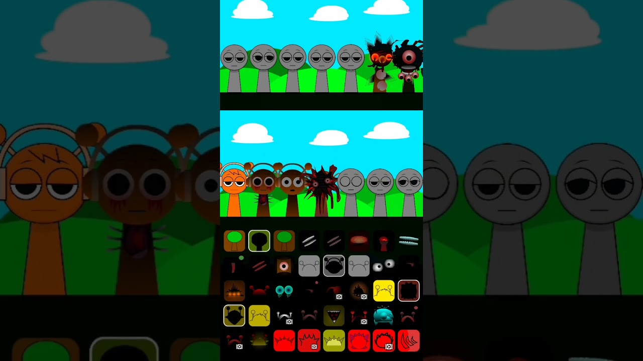 Incredibox Sprunki Oren🍊🔥 Full phase 😈 Battle Song 