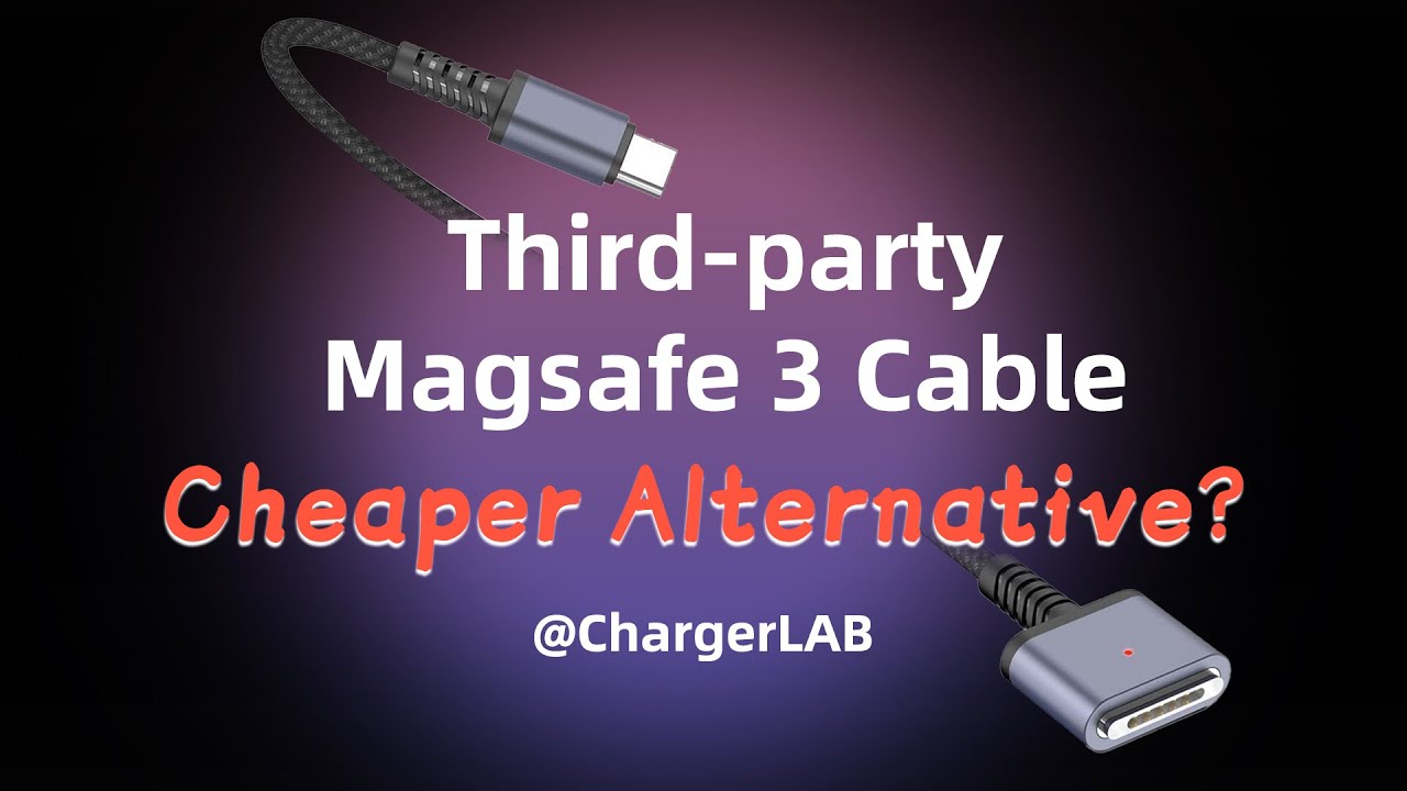USB-C to MagSafe 3 Cable (2 m) - Midnight - Apple
