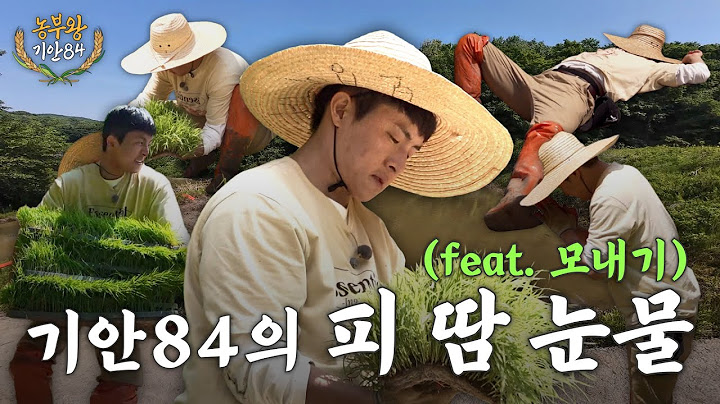 [농부왕 기안84] (Ep.06) 나의 피땀눈물~♬ 모내기! 모내기!