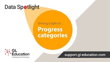 Data Spotlight - Progress Categories | Video (Subtitles)