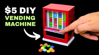 I made a Skittles vending machine [3D Printed]