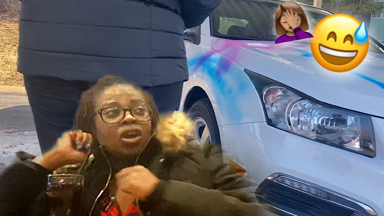 Spray Paint Prank on my Moms Car! Gone Wrong^* YouTube