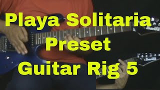 Video thumbnail of "Playa solitaria (Cover) con acordes"