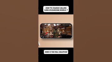 How to Change Calling Cards in Warzone Mobile on iPhone | Customize Warzone Profile on iPhone