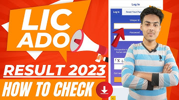 lic ado result 2023 | lic ado pre result | lic ado result date 2023