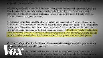 One sentence that proves the American torture program was a national disgrace