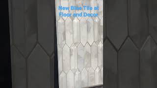 New Blue Tile at Floor and Decor #design #tile #architecture #construction #littlemermaid