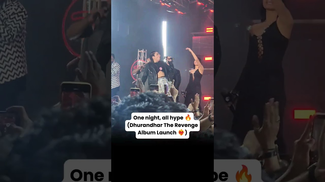 One night , all hype 🔥(Dhurandhar The Revenge Album Launch ❤️‍🔥) #dhurandhar #music #shorts #viral