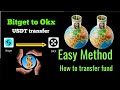 How to transfer fund Bitget to OkX