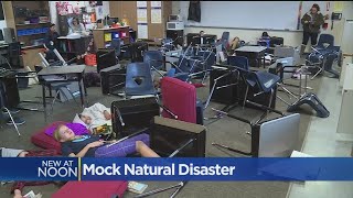 Rocklin School Holds Mock Disaster